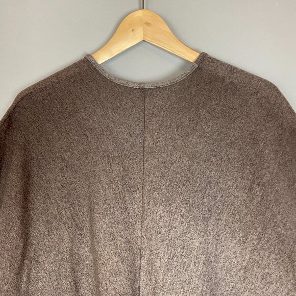 Clara Sun Woo‎ Knit Top Short Sleeve Ombre Shirt V-Neck Slouchy Size XS Stretch - Picture 8 of 10